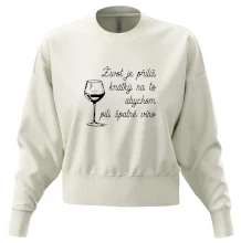 Život je příliš krátký - sklenička