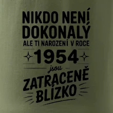 Nikdo není dokonalý ale ti narození v roce 1954 jsou zatraceně blízko