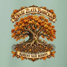 Naše zlatá babička kořeny naší rodiny dub