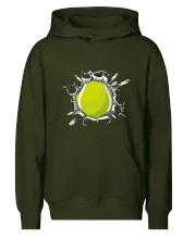 Tenisový míč v triku