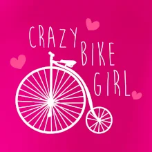 Crazy bike girl