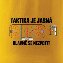 Hokejová taktika hlavně se nezpotit