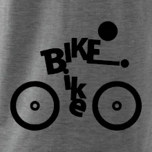 Bike nápis postava Bike nápis postava