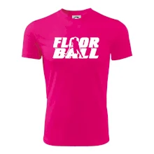 Floorball nápis rovný