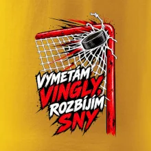 Hokejový střelec vymetá vingly
