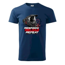 Paintballová maska respawn reload repeat