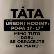 Táta úřední hodiny Táta úřední hodiny