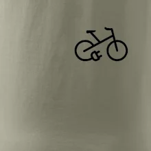 Obrázek kola na prsu ebike