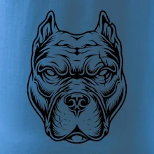 Americký stafordširský teriér hlava