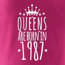 Queens are born in 1987 Queens are born in 1987