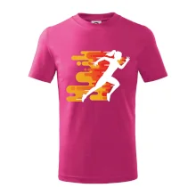 Běhání - oranžová žena