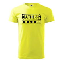 Biathlon terč a hůlky