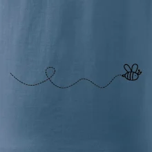 Dráha letu včely - vlnovka