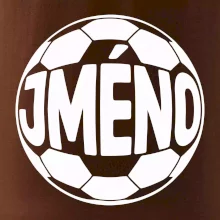 Jméno ve stylu fotbalového míče - Vaše jméno