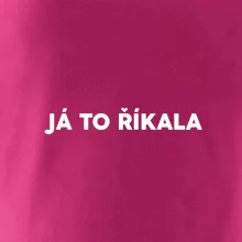 Já to říkala - tiskací