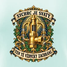 Posvátný mosazný pojistný ventil sychrc