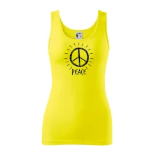 Peace symbol černobílý