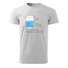 Technically, the glass is always full