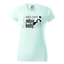 Černobílá holka, která miluje knihy - Vaše jméno