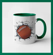 Americký fotbal míč v triku