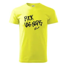 Fu*k Váš nápis