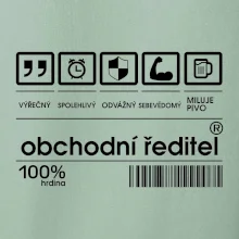 Čárový kód - Obchodní ředitel