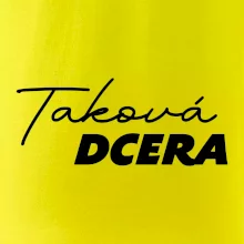 Jaký táta / máma - taková dcera psací