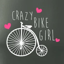 Crazy bike girl