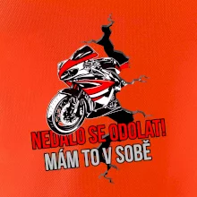 Nedalo se odolat, mám to v sobě silniční motorka