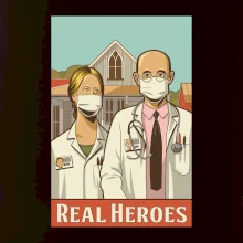 Covid - real heroes
