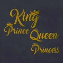 King Queen Rodinná zlatá