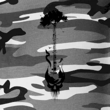 Kytara strom a lebka