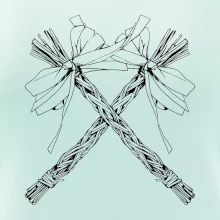 Pomlázky zkřížené