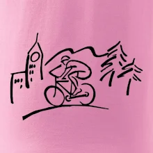 Cyklista na výletě