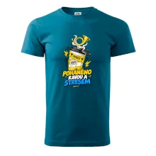 Poháněno kávou a stresem