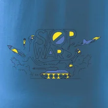 Stop war - Ukrajinské barvy