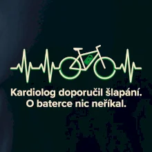 Kardiolog doporučil šlapání. O baterce nic neříkal.