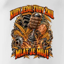 Kudy jedu tudy žnu řadicí páka traktoru