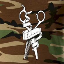 Kadeřnice nůžky a hřeben