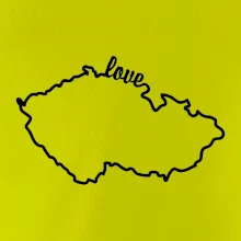 Czech love mapa