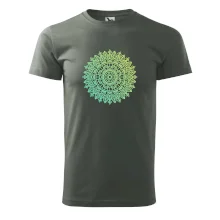 Mandala zelenožlutá Mandala zelenožlutá
