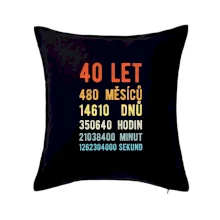 Narozeniny 40 přepočet času