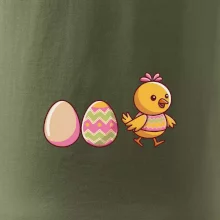 Evoluce vajíčka - velikonoce - kuře