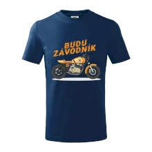 Budu závodník  žlutý cafe racer