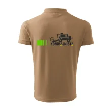 Kombajnista zelená a žlutá