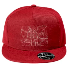 Černobílá mapa Brno