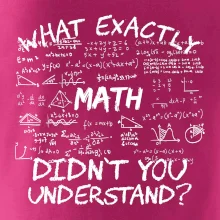 What exactly didnt you understand  - Math