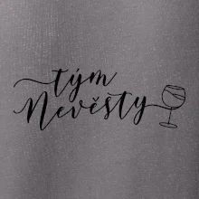 Tým nevěsty červené víno