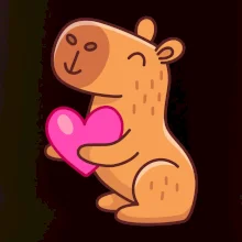 Zamilovaná kapybara