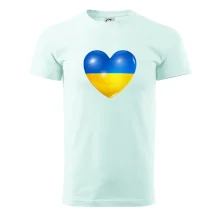 Ukrajina srdce vlajka